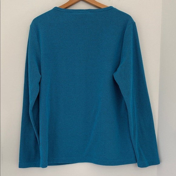MEC Polartec VIntage Blue Long Sleeve Top Size Medium Women's - Picture 3 of 5